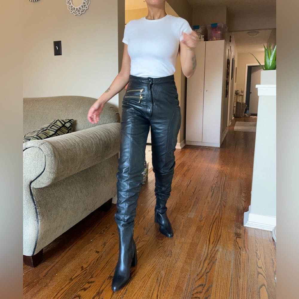 Genuine Leather Trouser
